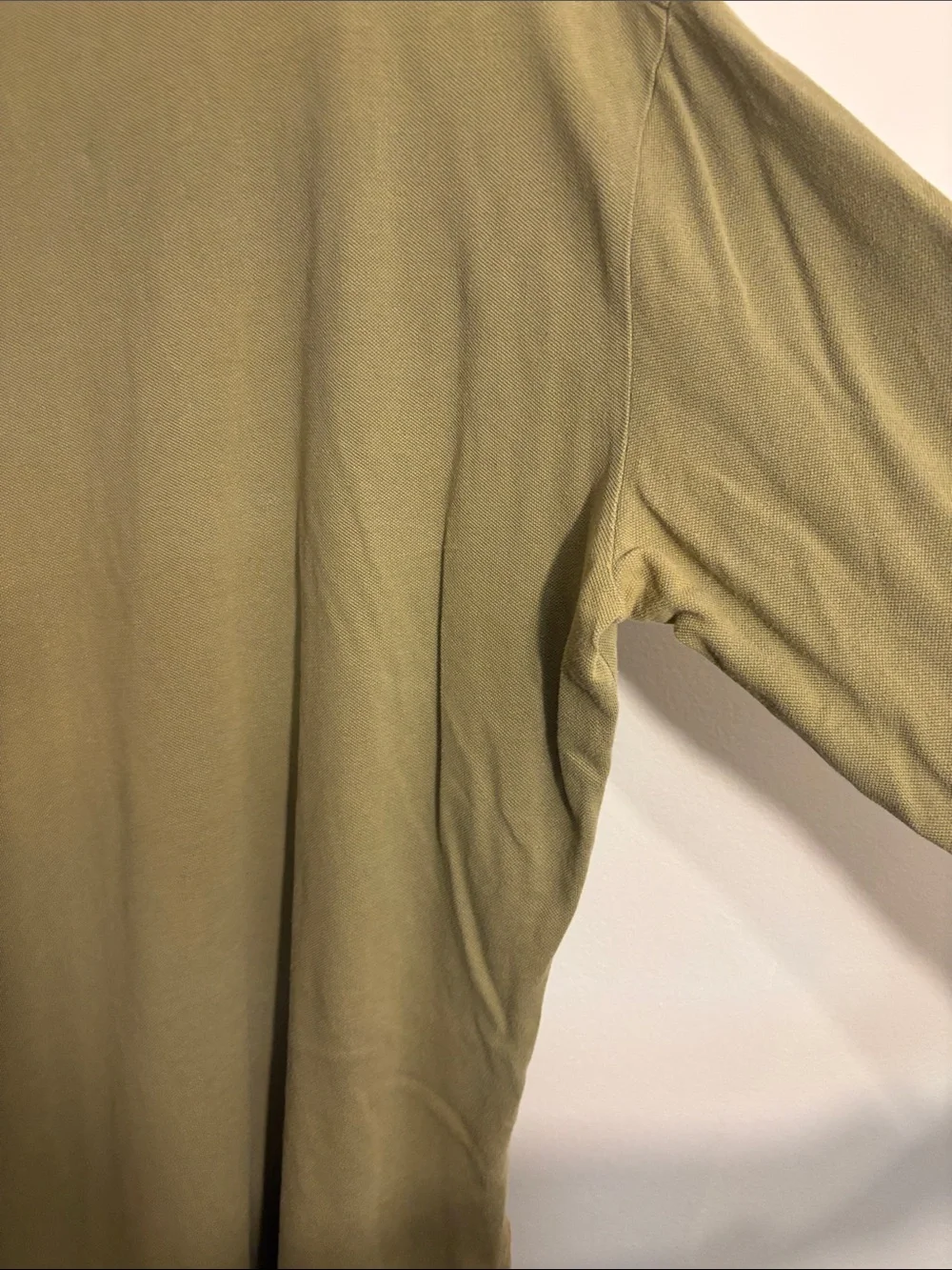 Polo by Ralph Lauren Olive Green Polo with Maroon Pony